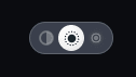 The Migi identity toggle — one animated switch between the fleet, MAS and ECHO