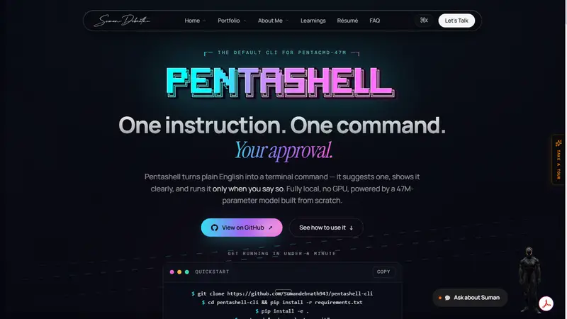 Pentashell