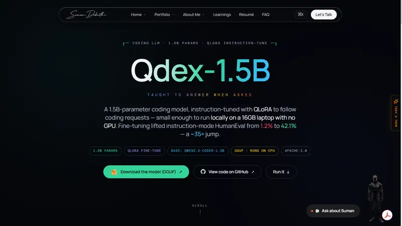 Qdex-1.5B